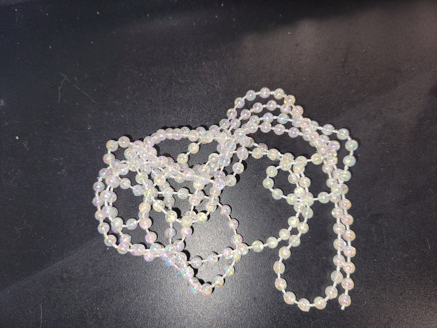 Mini Iridescent Beaded Garland