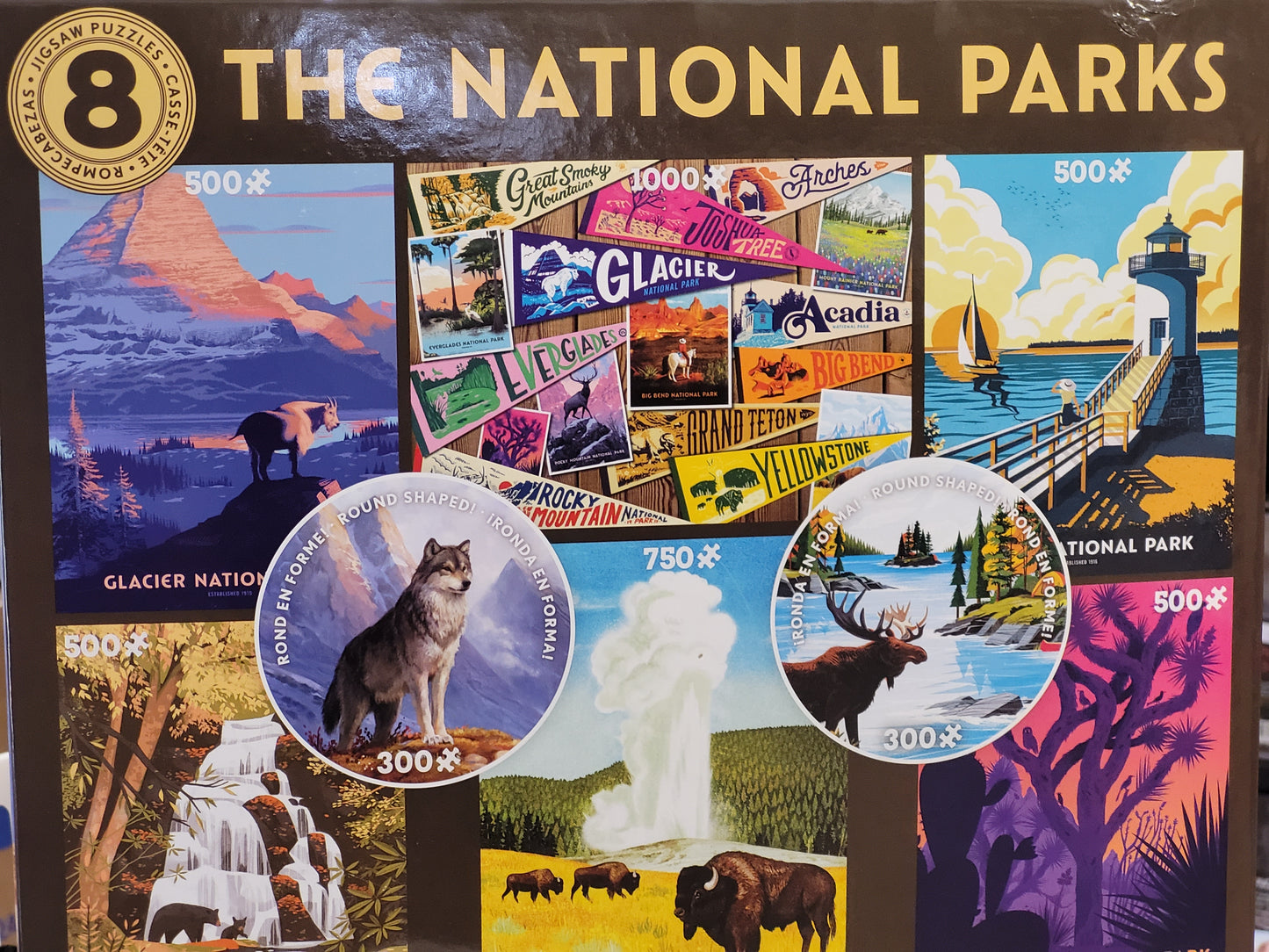 The National Parks 8 Puzzles