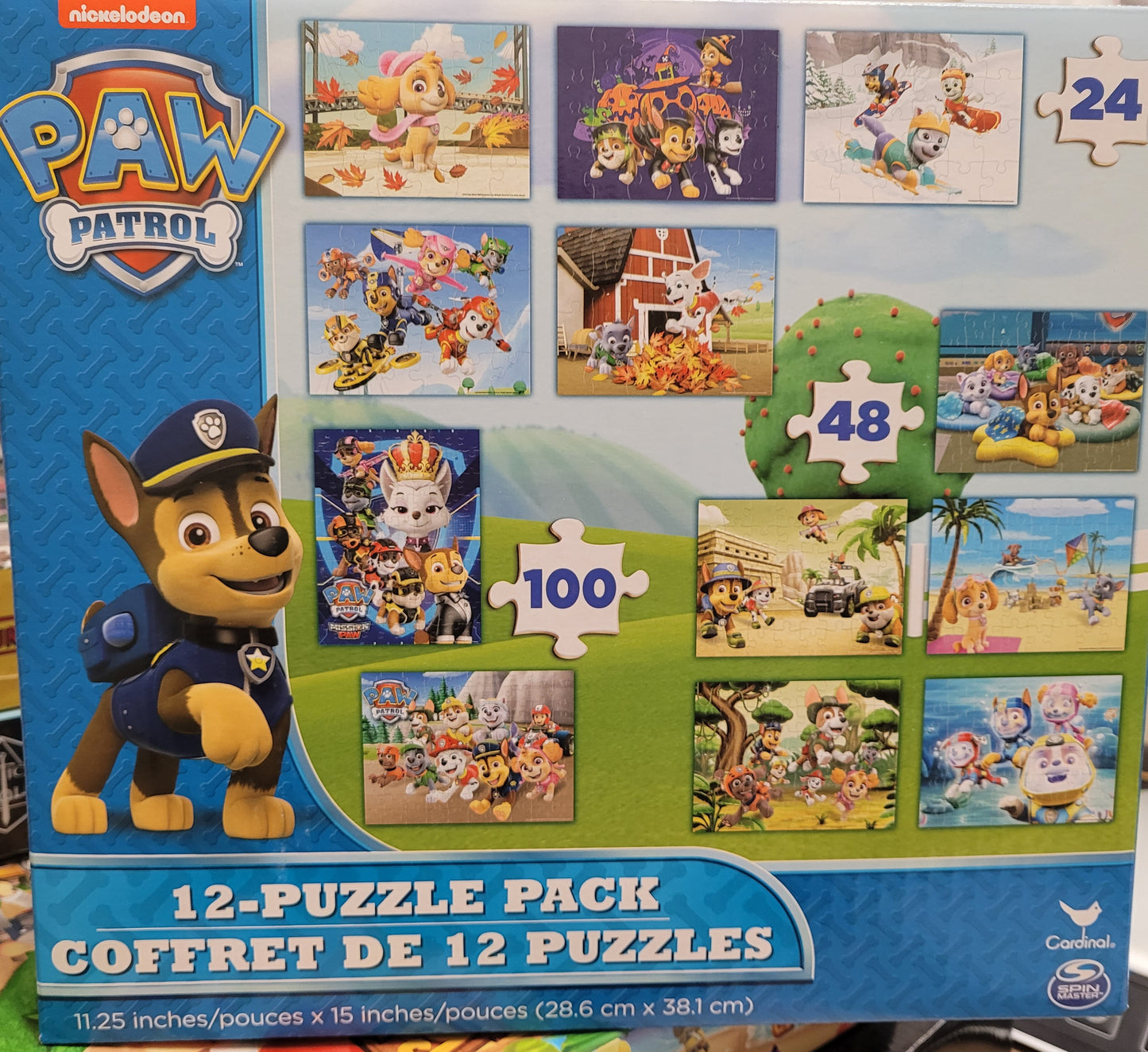 12- Puzzle Pack - Paw Patrol