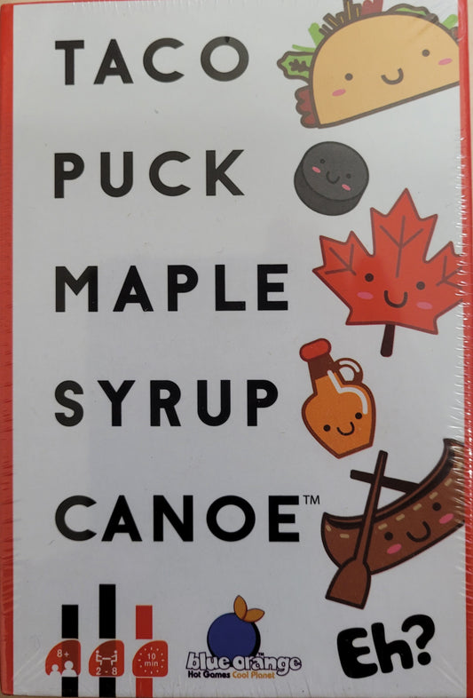 Taco Puck Maple Syrup Canoe