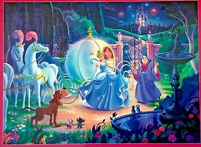 Ceaco Disney Friends 200-Piece Puzzle Cinderella's Carriage
