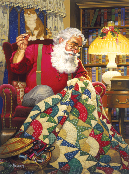 Quilting Santa 1000 puzzle