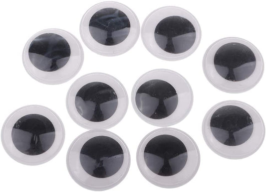 Googlie Eyes - 25mm 10 Sets