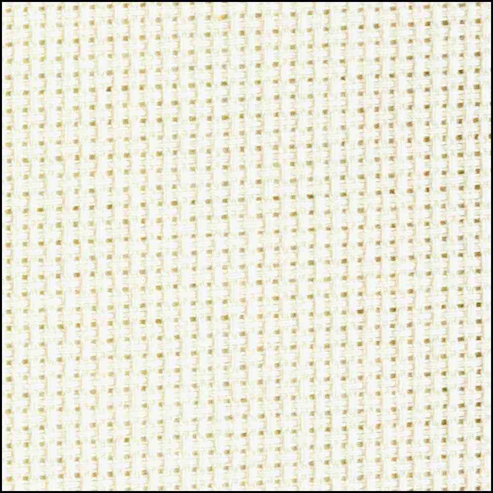 DMC CHARLES CRAFT Cotton Aida 18ct 38 x 45.7cm - Antique White