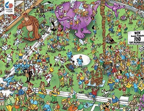 COMIC CROWDS - LOST BALL - 750 PIECE PUZZLE
