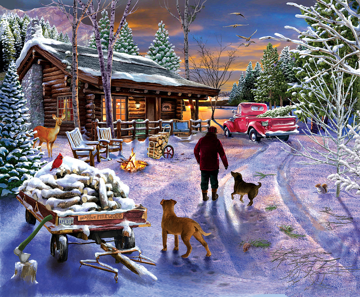 Winter Refuge 1000 puzzle