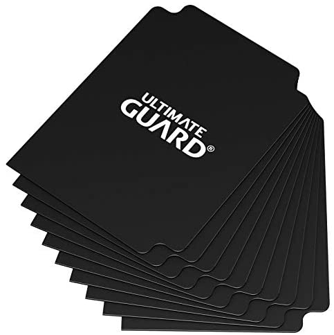 Ultimate Guard Black Card Dividers (10) Standard Size Individual Pack