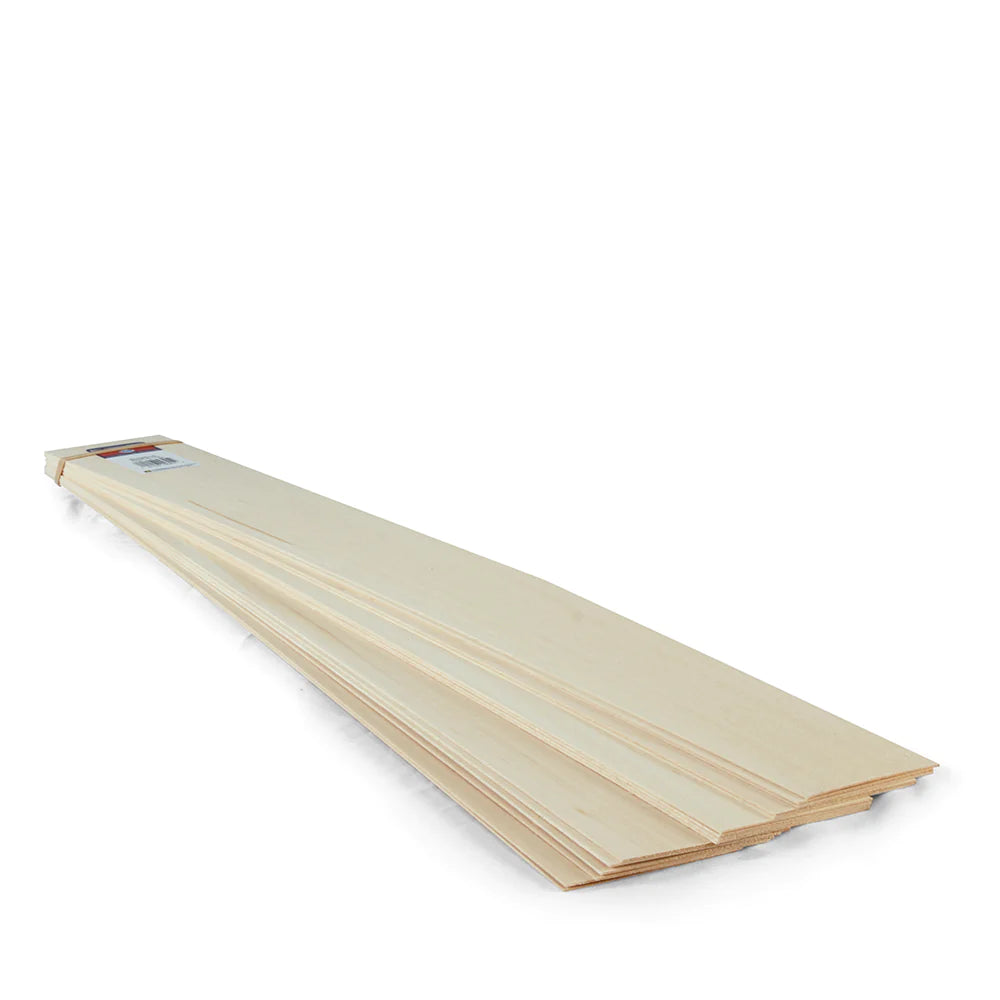 1/32 x 3 x 24 Basswood Sheets-SKU 4301