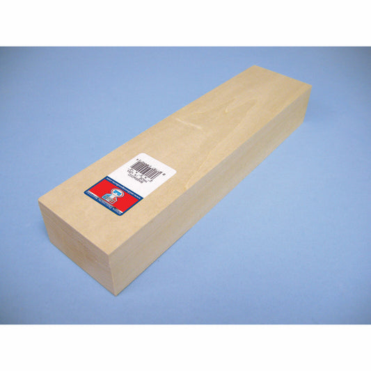 2 x 3 x 12 Basswood Block-SKU 4421