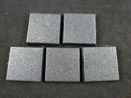 Bases:  Citadel 50mm Square Bases