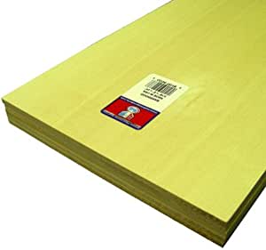 3/16 x 8 x 24 Basswood Sheets-SKU 4133
