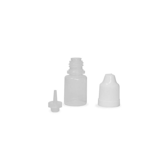 5ML White Plastic Empty Squeezable Dropper Bottles Eye Liquid Dropper