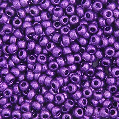 CZECH SEEDBEAD APPROX 22g VIAL 8/0 METALLIC PURPLE