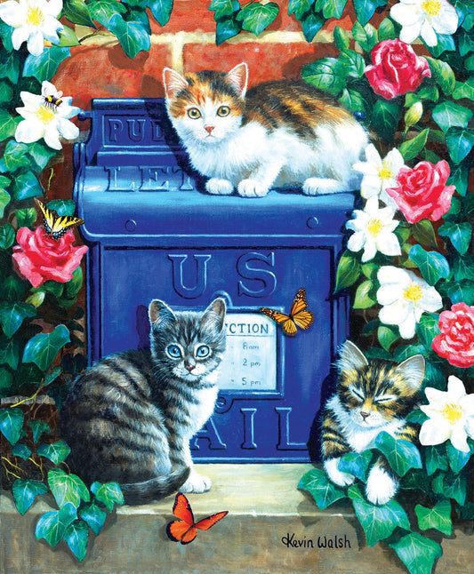 SunsOut Puzzle - Mail Box Kittens

1000pc