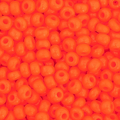 Czech Seed Bead 11/0 Opaque Orange