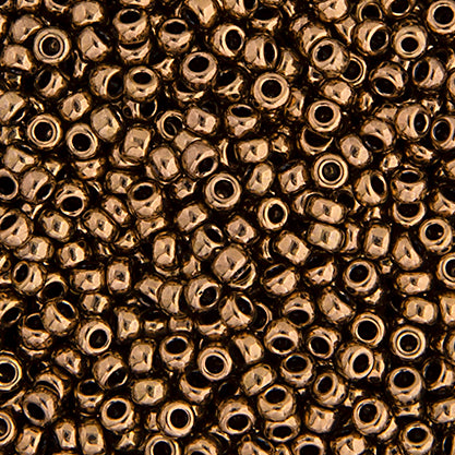 Miyuki Seed Bead 8/0 apx.22g Bronze Opaque Metallic