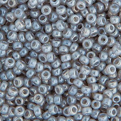 Miyuki Seed Bead 8/0 apx.22g Silver Grey Ceylon