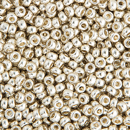 Miyuki Seed Bead 8/0 apx.22g Silver Galvanized