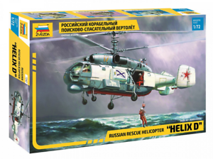Russian Rescue Helicopter "HELIX D" Zvezda | No. 7247 | 1:72