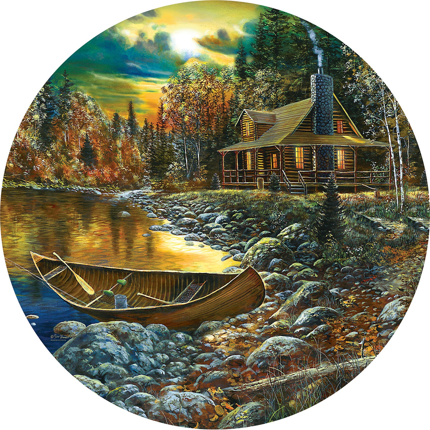 Fall Cabin 500 Round