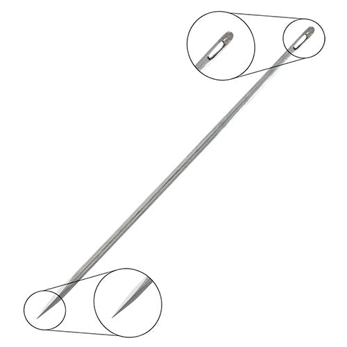 Tulip Leather Needles Long 2pcs. 1.25x54.5mm