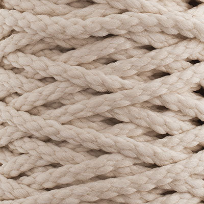 Braided Macrame Cord 4mm 70yds Beige