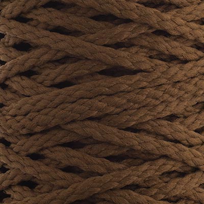 Braided Macrame Cord 4mm 70yds Mocha