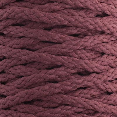 Braided Macrame Cord 6mm 70yds Light Rose
