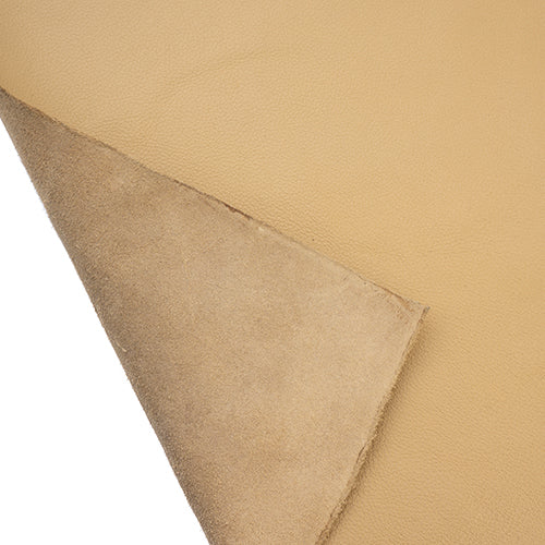 Cow Leather - Beige apx 22 to 30sqft