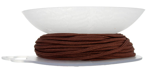Lovely Knots/Knotting Cord 2mm 20yds with Bobbin Lt Chocolate