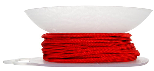 Lovely Knots/Knotting Cord 2mm 20yds with Bobbin Red
