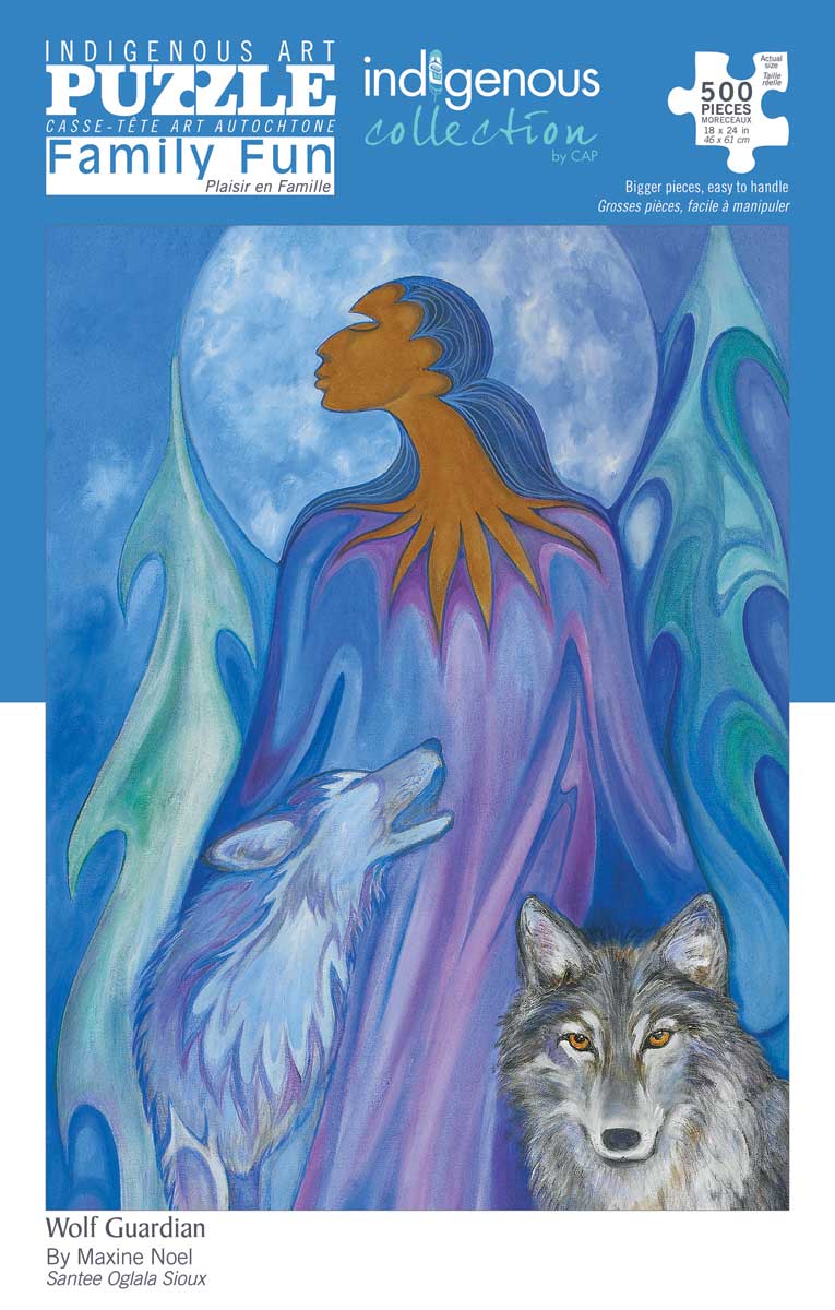 Wolf Guardian 500 PIECE PUZZLE