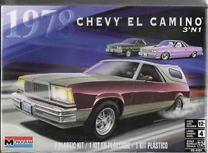 REVELL-MONOGRAM MODEL CARS 1/24 1978 CHEVY EL CAMINO (3 IN 1) KIT