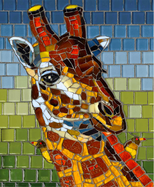 Sunsout 1000pc Puzzle - Giraffe Mosaic