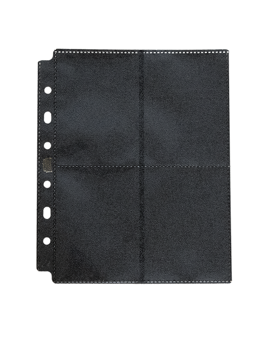 Dragon Shield 8 pocket Pages - Black