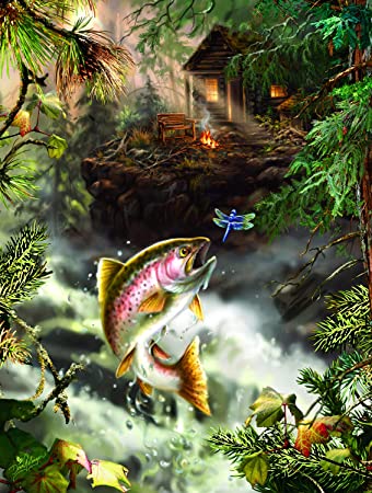 Sunsout 500pc Puzzle - Mountain Hideaway