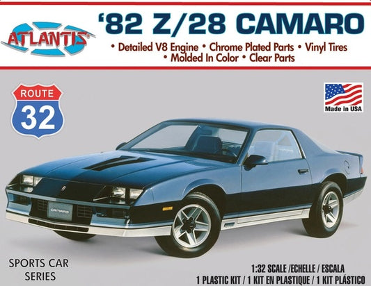 82 Camaro Z-28 Model Kit 1/32 Scale