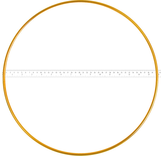 Metal Rings 16in (40.7cm) Brass