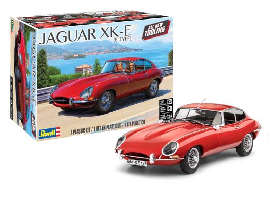 Jaguar XK-E (E-Type) Scale: 1/24 85-4509