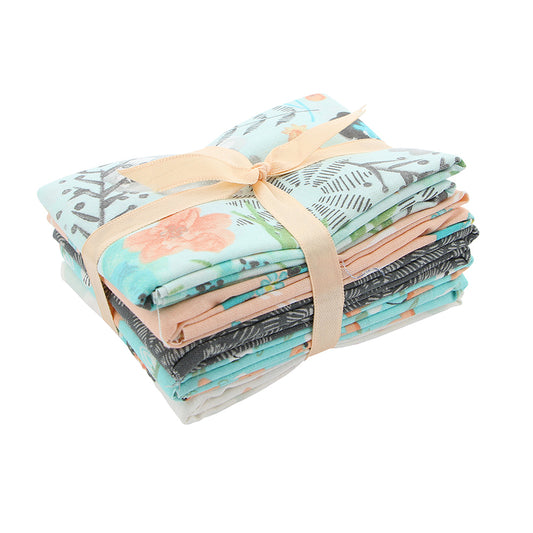 FABRIC CREATIONS Fabric Bundle (5pcs) - Aiyana - 45 x 53cm (18in x 21in)