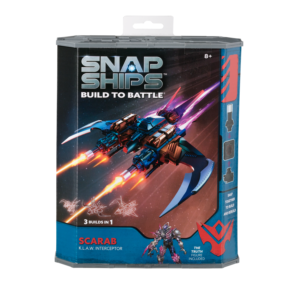 Snap Ships® Scarab K.L.A.W. Interceptor