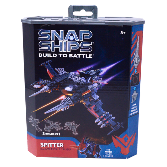 Snap Ships® Spitter K.L.A.W. Missile Cruiser