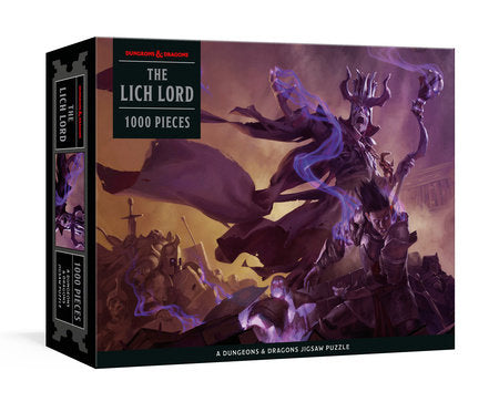 Dungeons & Dragons The Lich Lord Puzzle