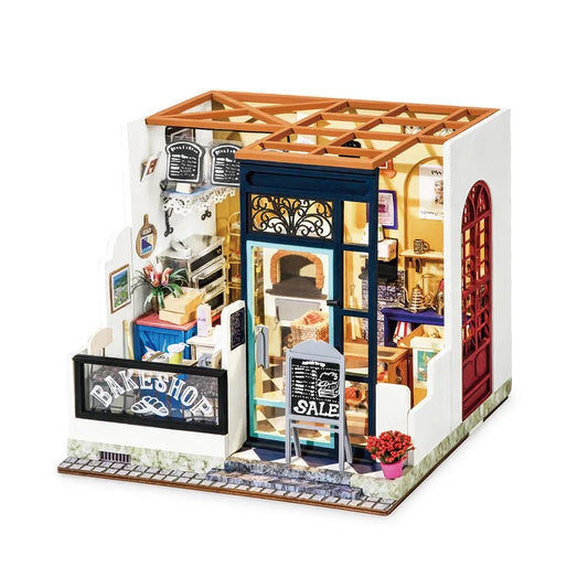 Rolife Nancy's Bake Shop Miniature Dollhouse Kit DG143