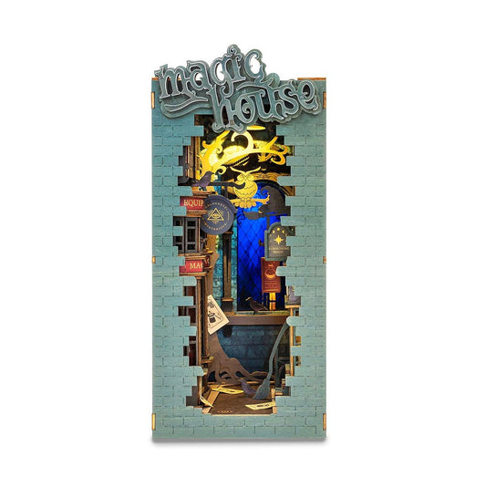 Rolife Magic House 3D Wooden DIY Miniature House Book Nook TGB03