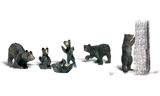 Scenic Accents Black Bears HO Scale A1885