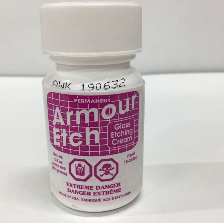 Armour Etch Glass Etching Cream, 10 oz (Canadian)