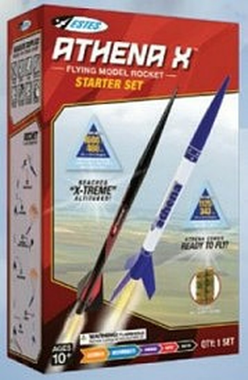 Estes Athena X Flying Model Rocket Starter Set 5304