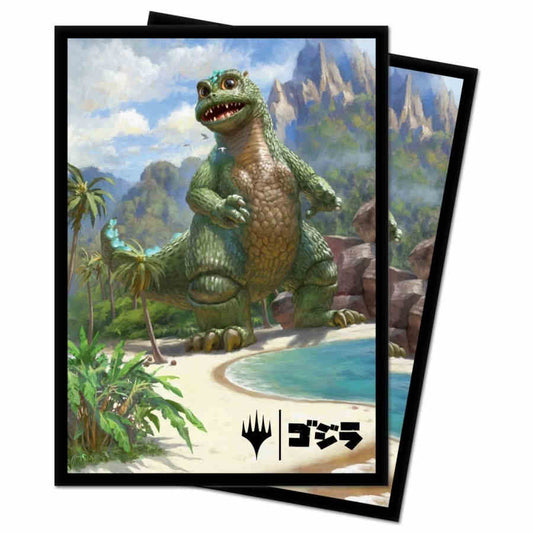 Magic The Gathering: Ikoria - Babygodzilla Ruin Reborn - Ultra Pro Sleeves V.5 (100CT)