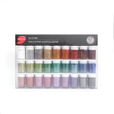 DeSerres Glitter Powder - Basic Colours